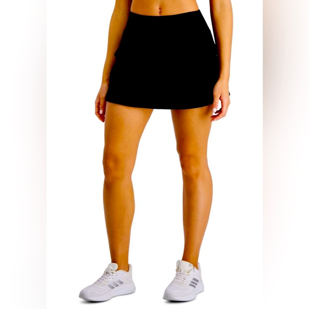 ID Ideology Black Tennis Skort